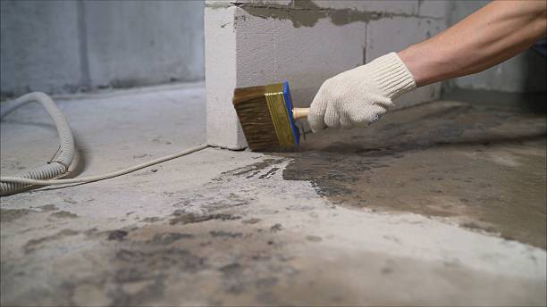 SJ Waterproofing Pros Waterproofing coverage map for Theodore, AL and surrounding area